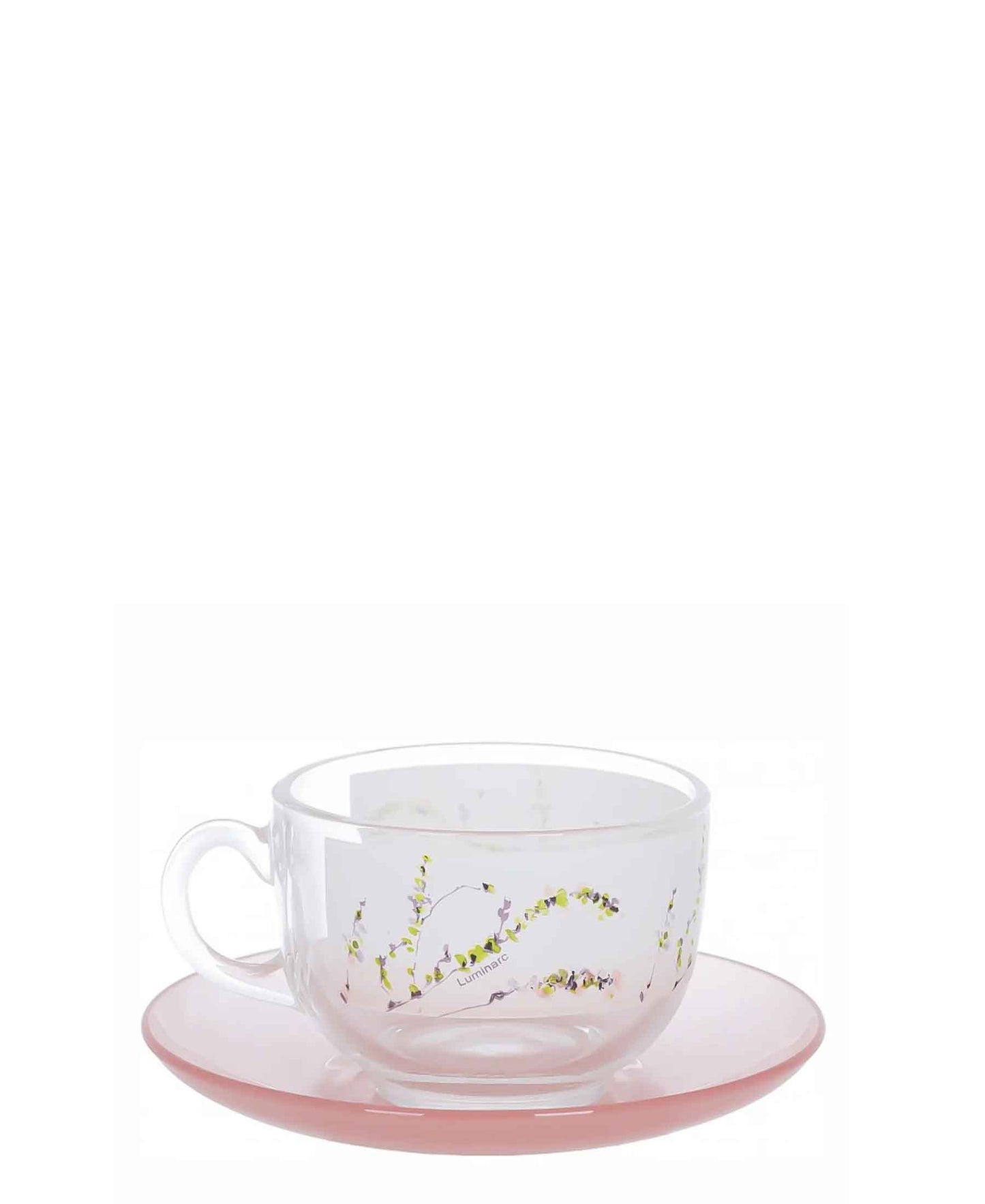 Luminarc Trompette Dinner Set 46 Piece - Pink