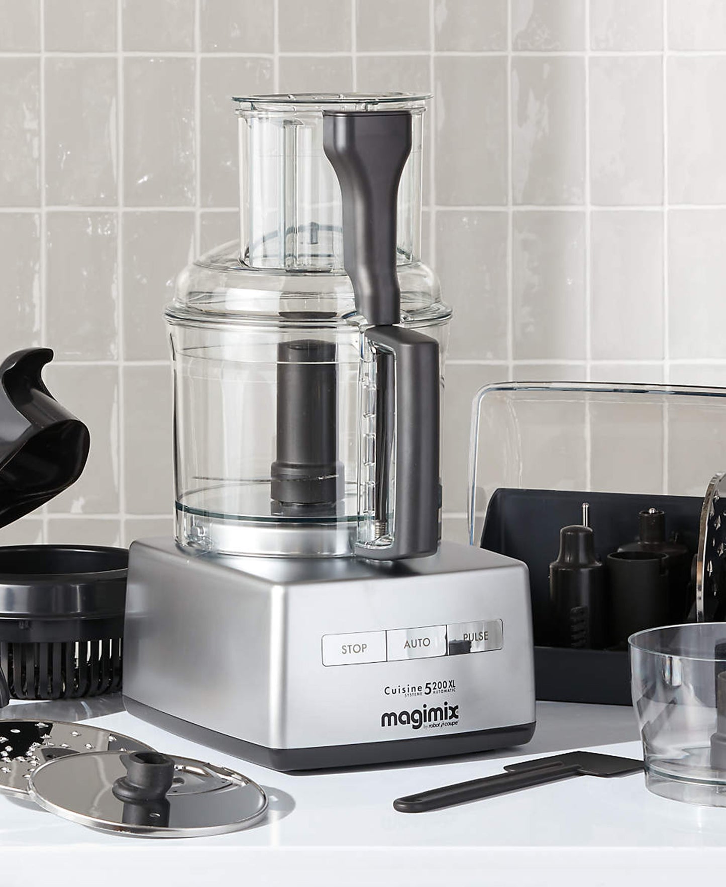 Magimix 3.6L Food Processor 5200XL - Chrome