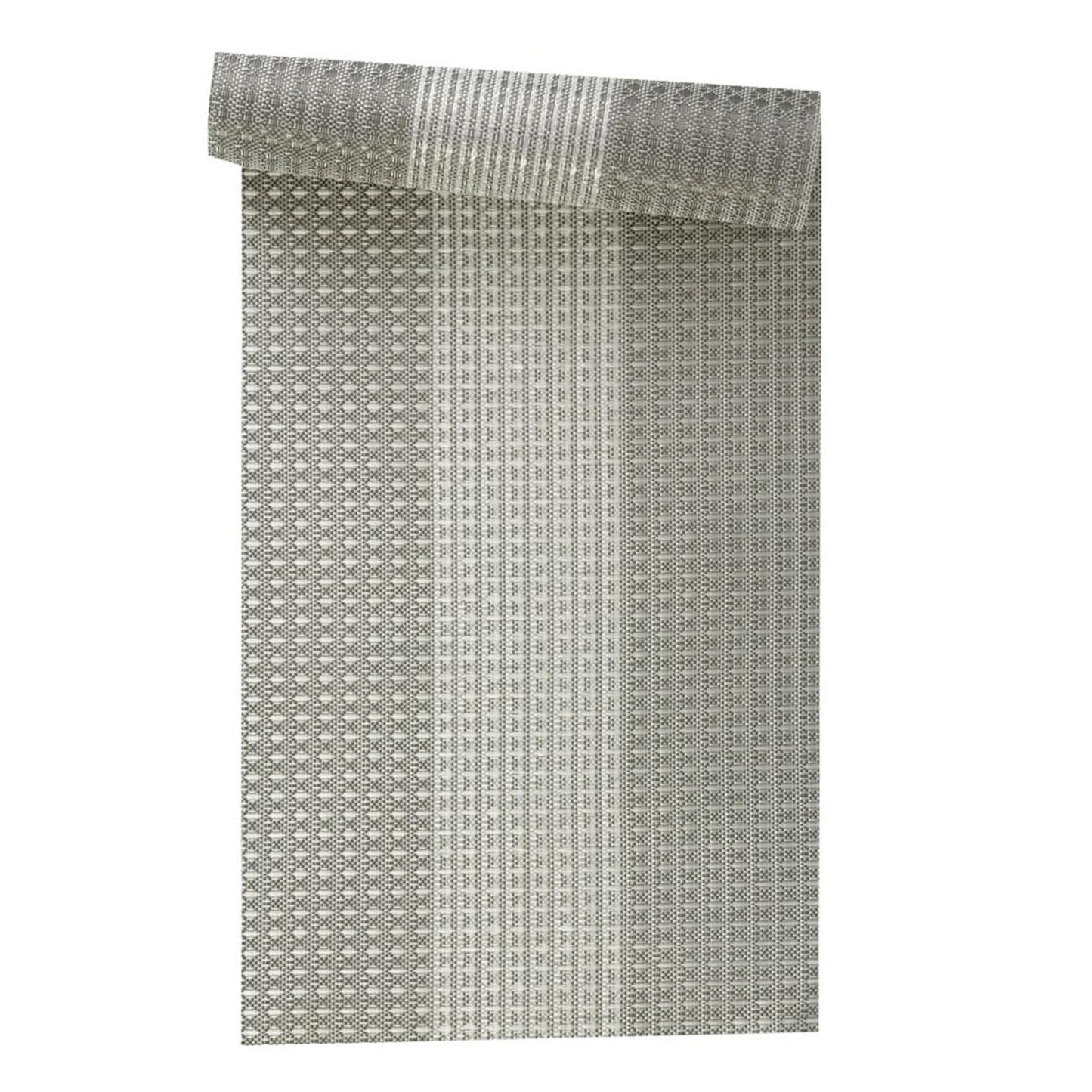 Maxwell & Williams Table Accents Woven Lurex 30 x 150cm Table Runner - Grey