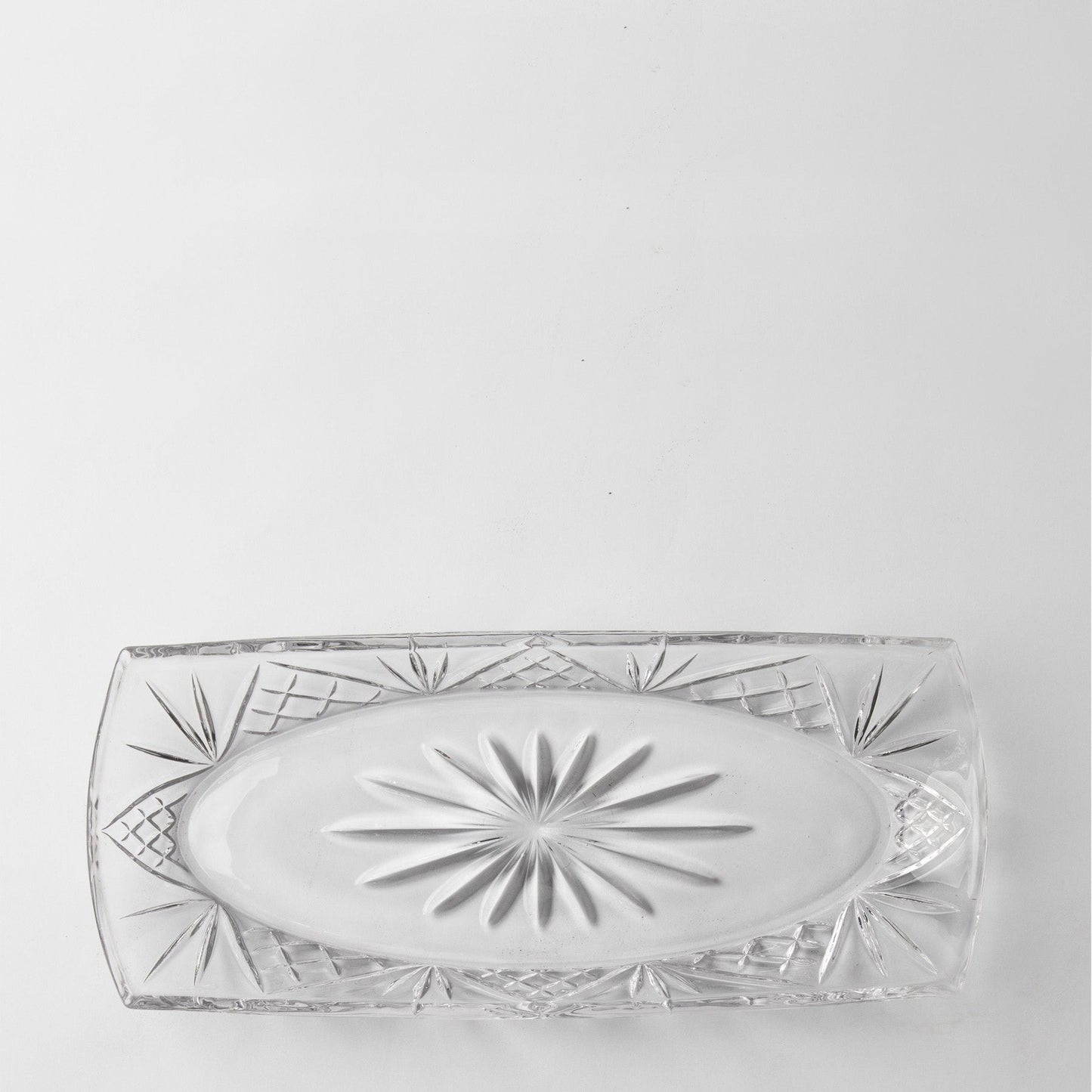 Paris Plateau Oval Platter - Transparent