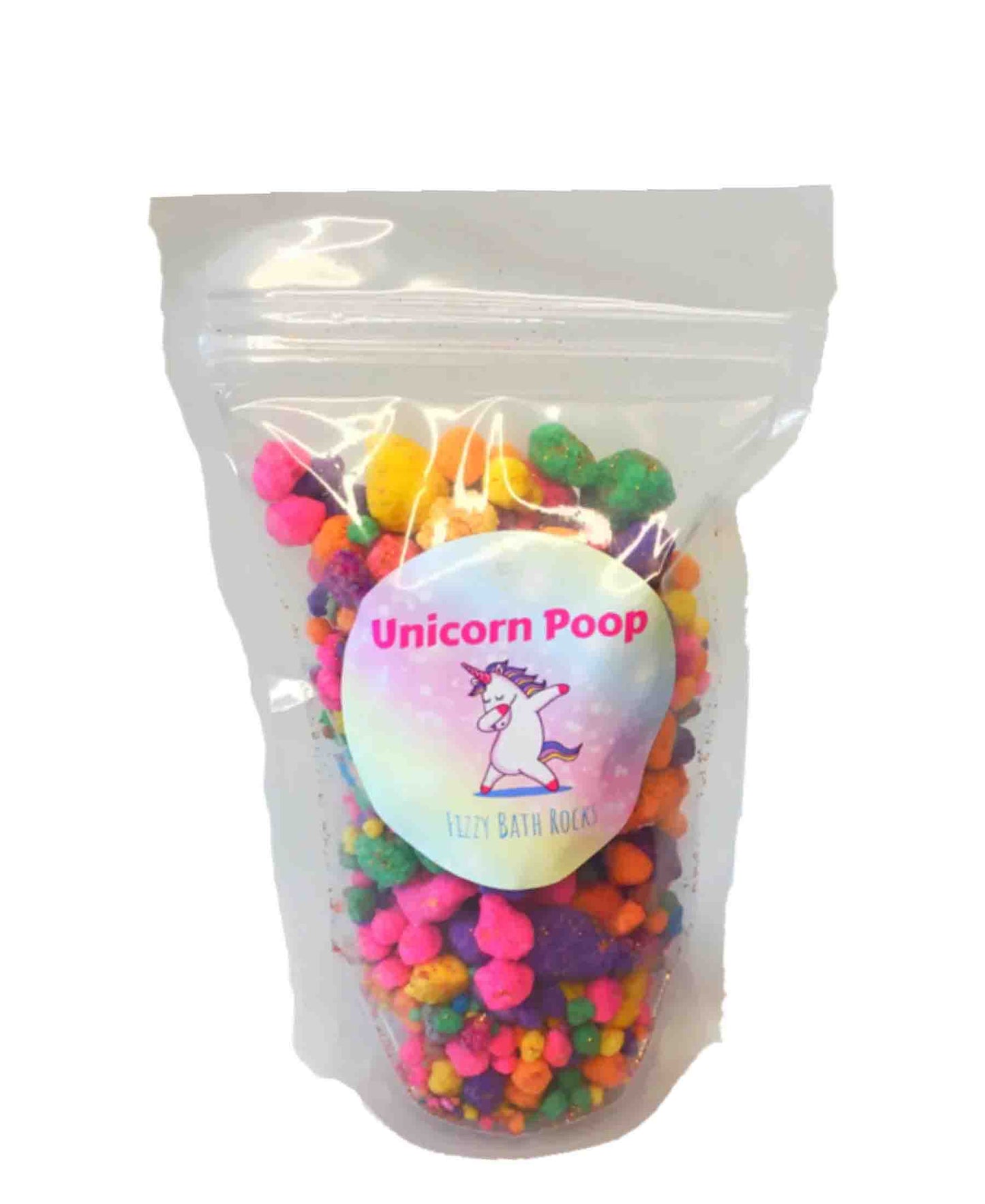 Unicorn Poop Fizzy Bath Rocks