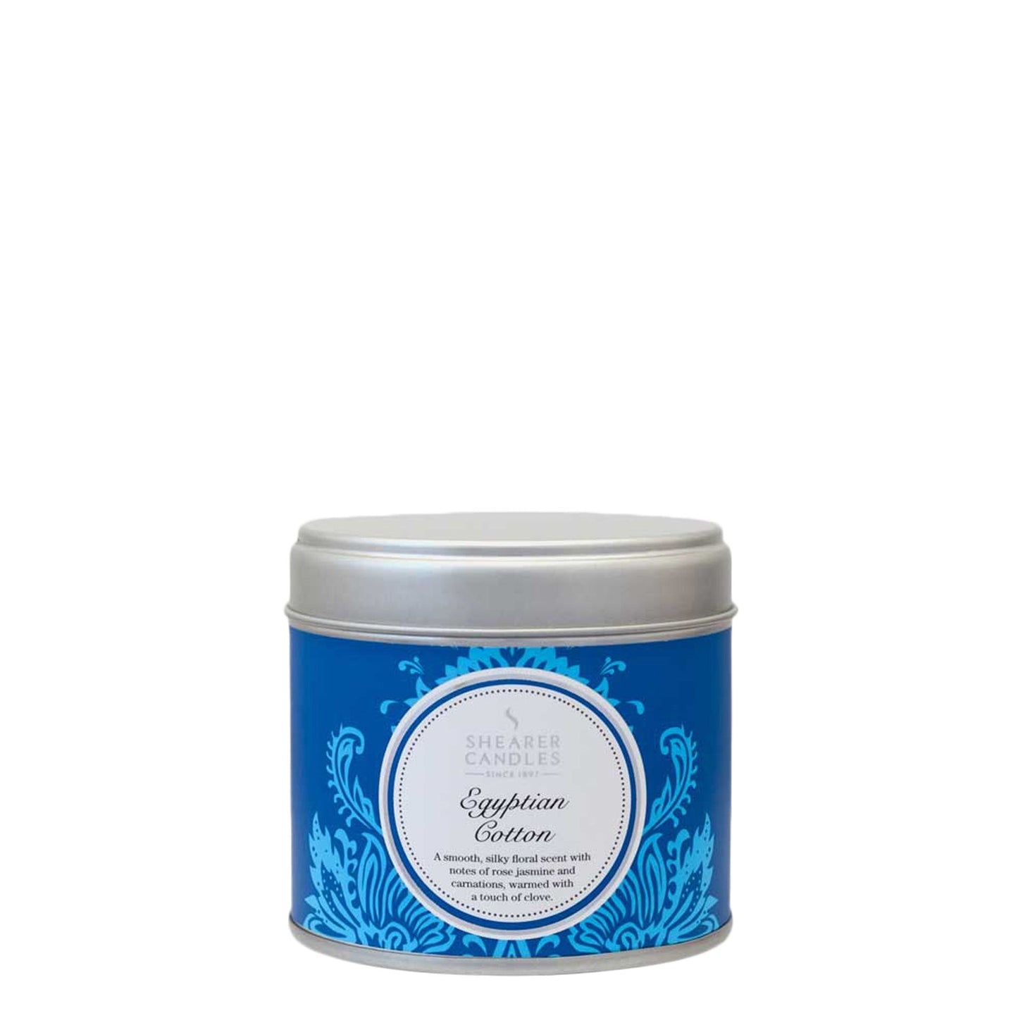 Shearer Candles Egyptian Cotton Candle Tin Large