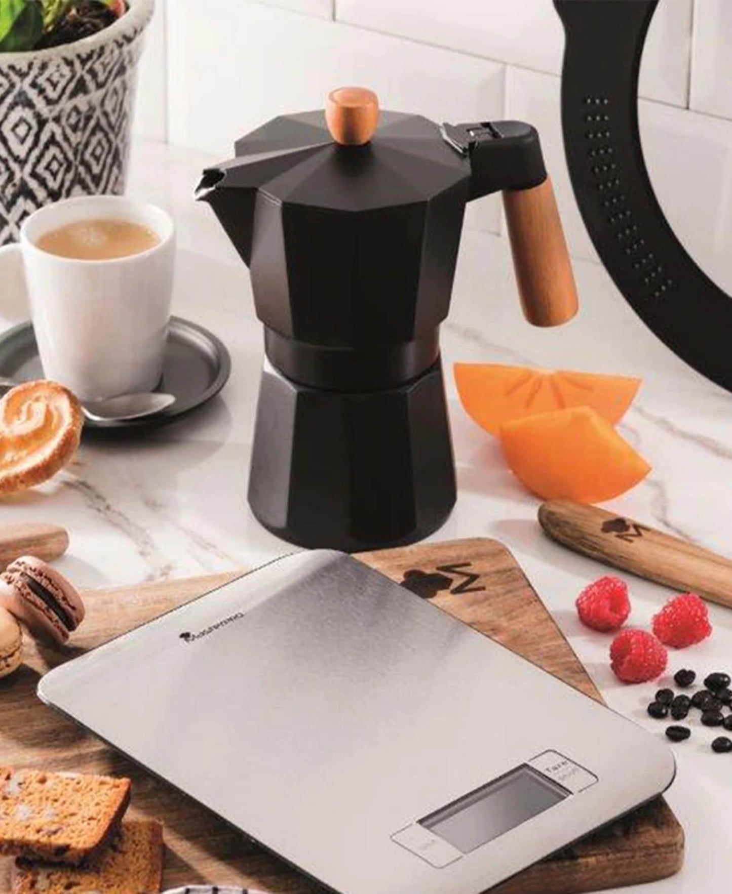 MasterPro Diamond Tea Pot - Black