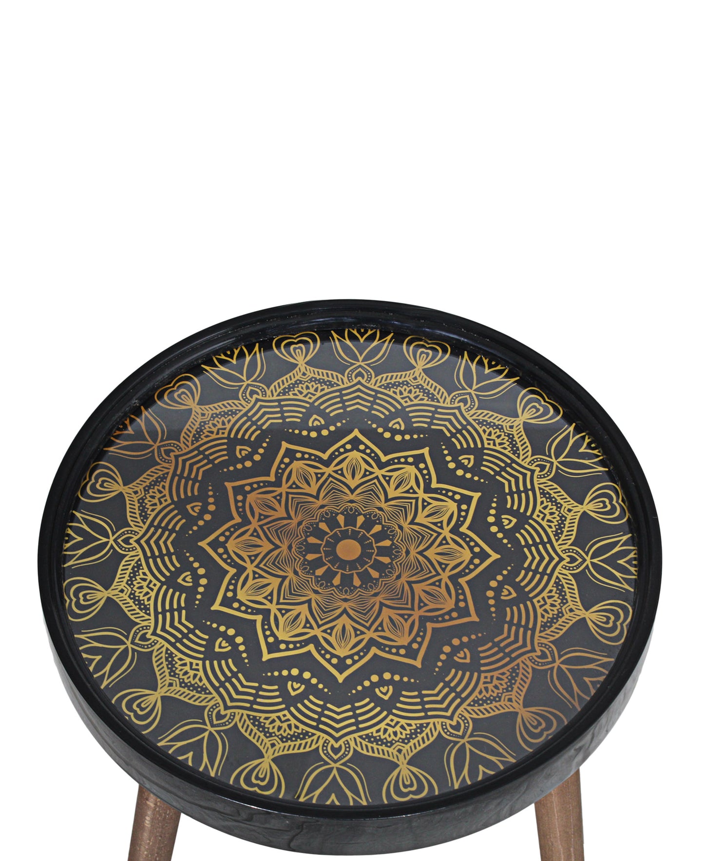 Exotic Designs Side Table - Black ×2