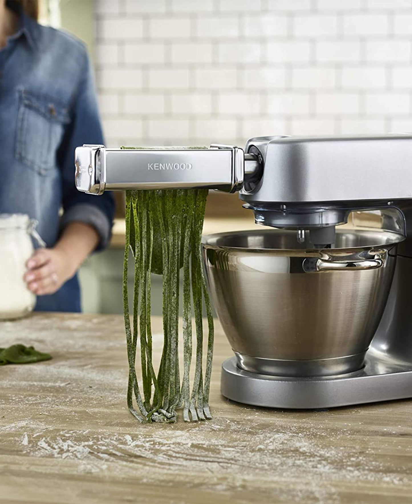 Kenwood Tagliolini Cutter Attachment - Silver