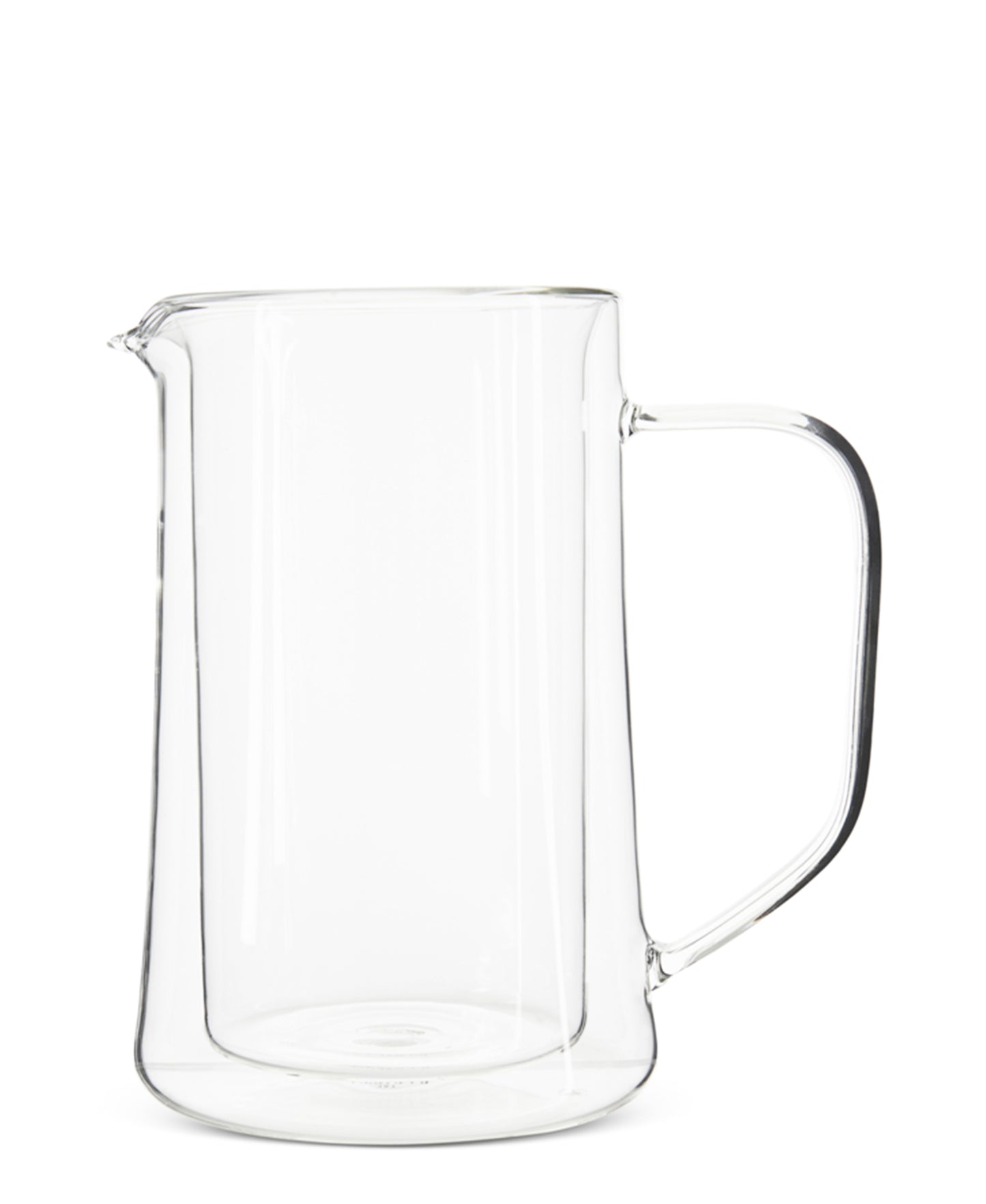 The Barista Double Wall Glass Jug 1L - Clear