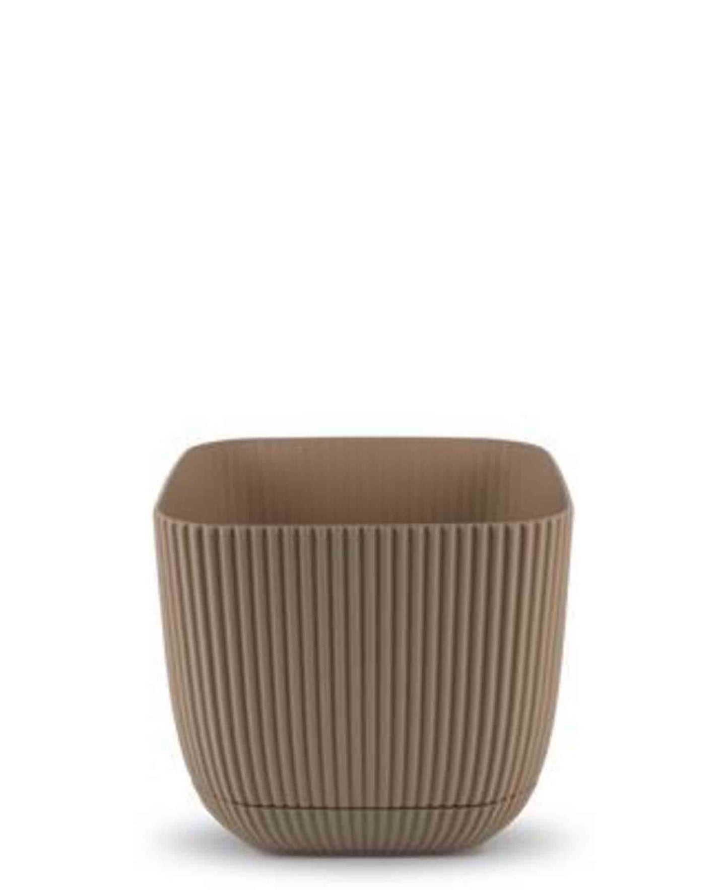 Urban Decor Square Coral Pot Plant 4Lt - Brown