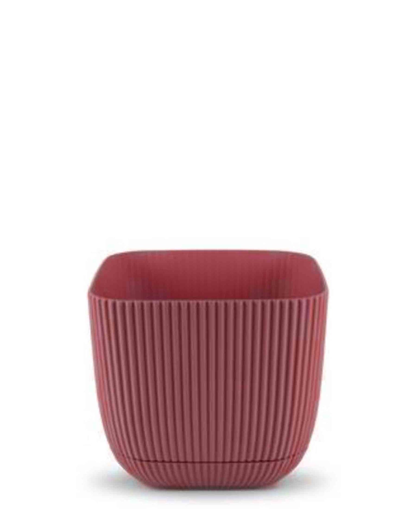 Urban Decor Square Coral Pot Plant 1.80Lt - Pink