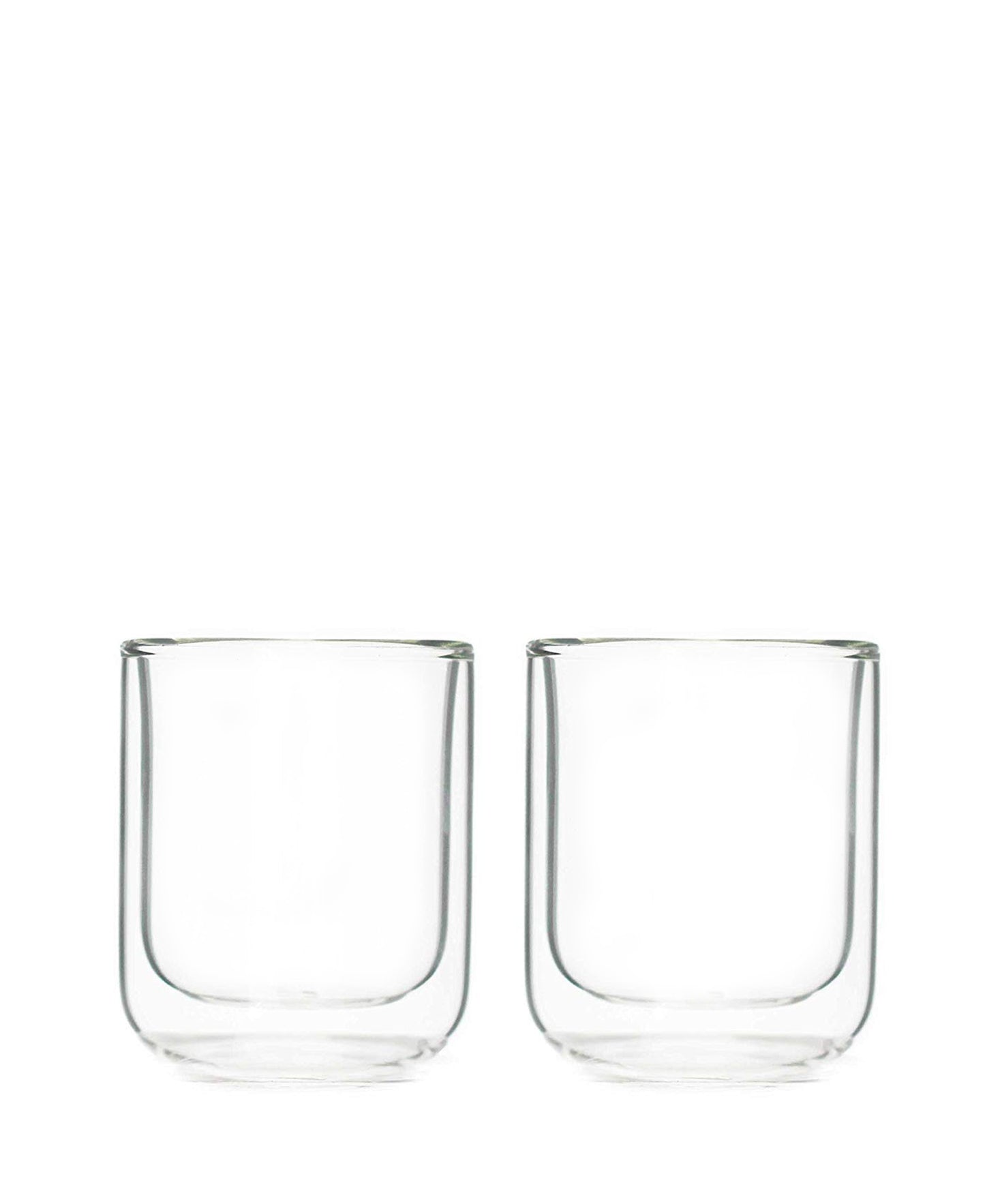 Viva Scandinavian 60ml Double Wall Espresso Mug 2 Piece - Clear