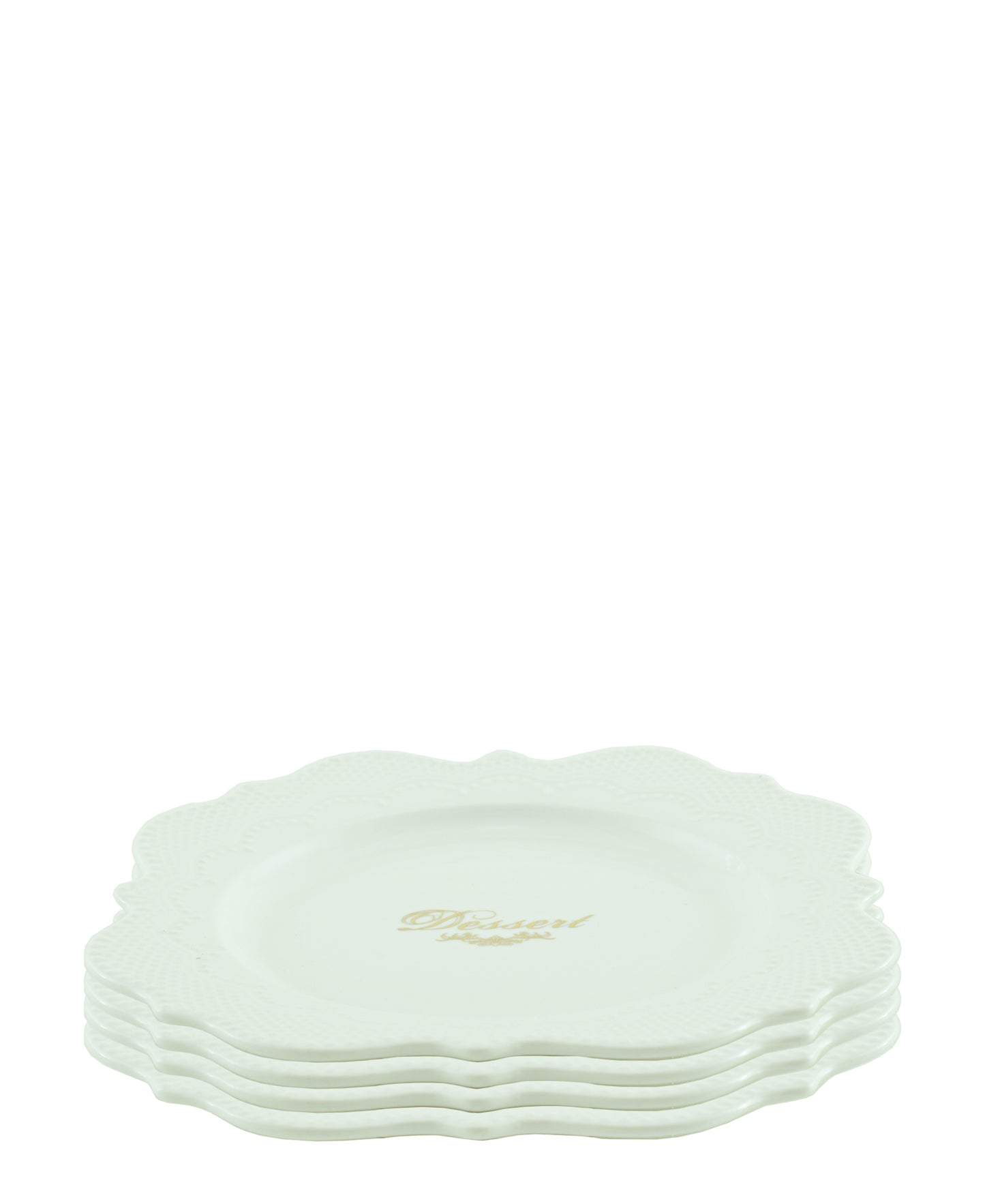 Maison Chic Dessert Plate 4 Piece