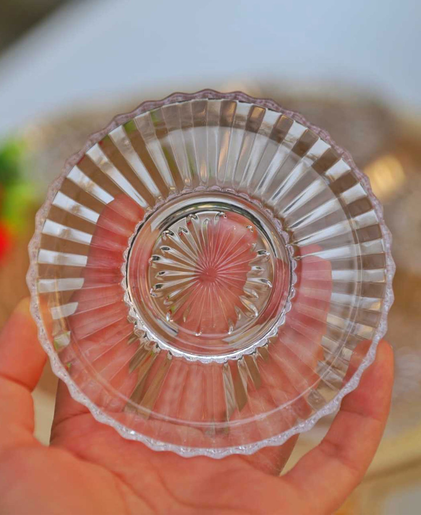 Pasabahce Crystal Plate Tea Plate 6 Piece