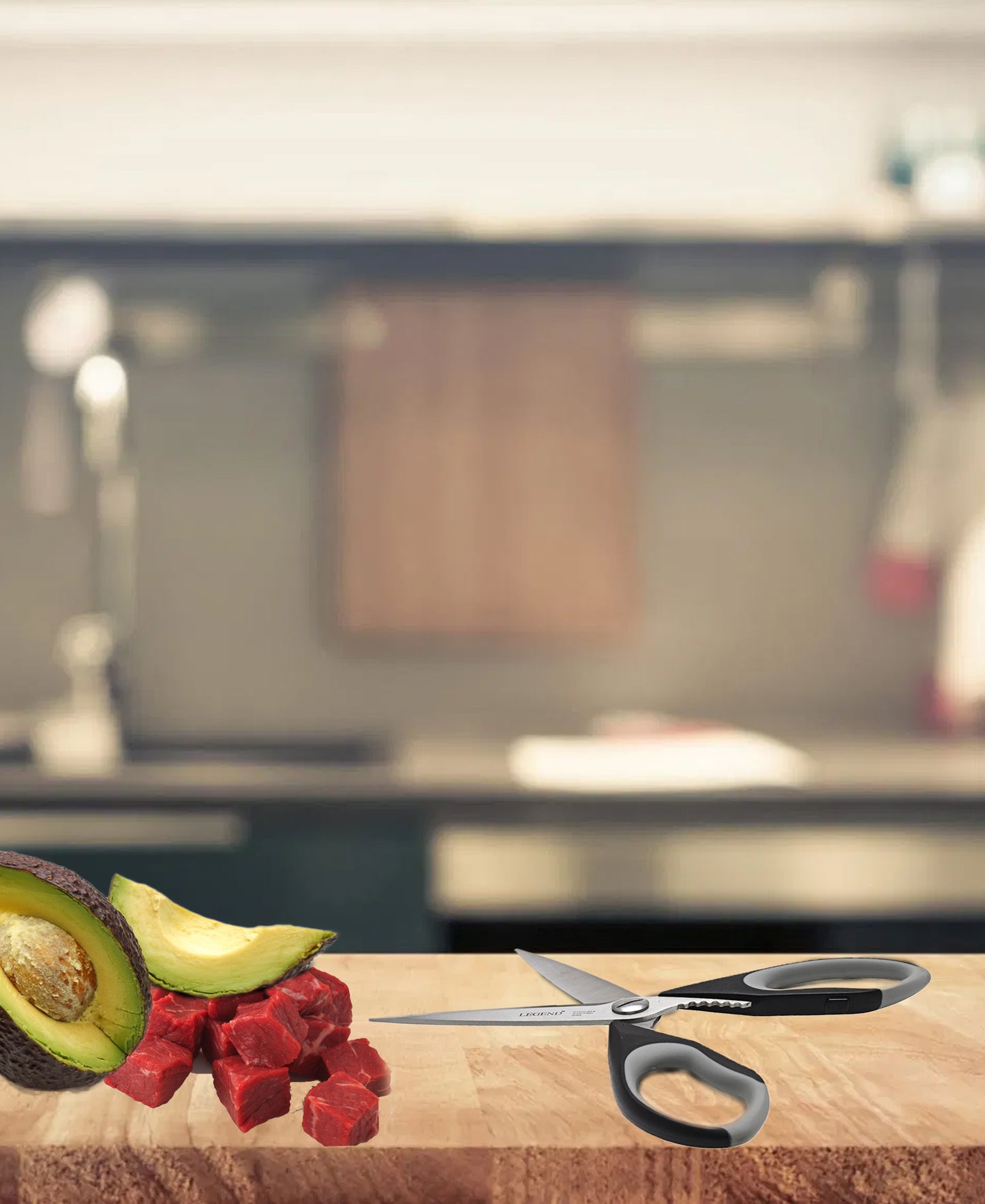 Legend Kitchen Scissor - Black