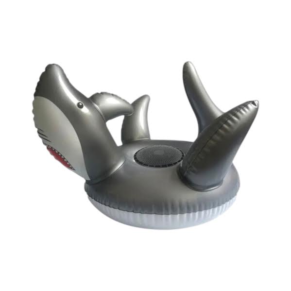 Polaroid Shark Bluetooth Speaker & Floatie Grey