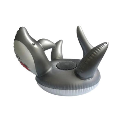 Polaroid Shark Bluetooth Speaker & Floatie Grey