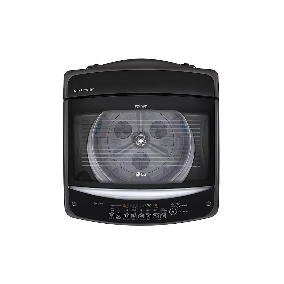 LG 18kg Top Loader Washing Machine Black