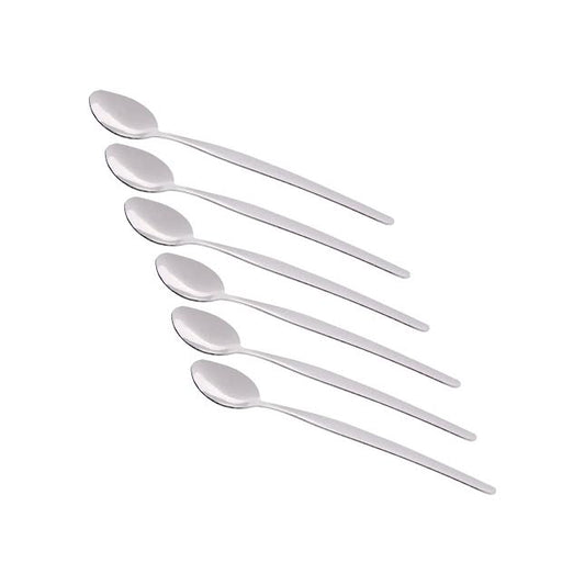 Regent 6 Piece Austwind Soda Spoon Set Silver