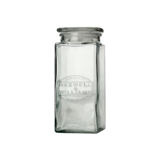 Maxwell & Williams 1.5Lt Olde English Storage Jar Clear