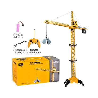 RC High Rise Tower Crane Orange