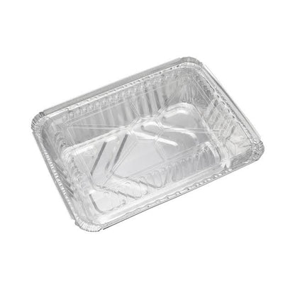 Inpulse Homeware 5 Pack 4.9Lt Aluminium Foil Food Container Silver