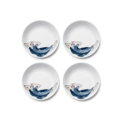 Carrol Boyes 4 Piece Graceful Soup Bowl Set White