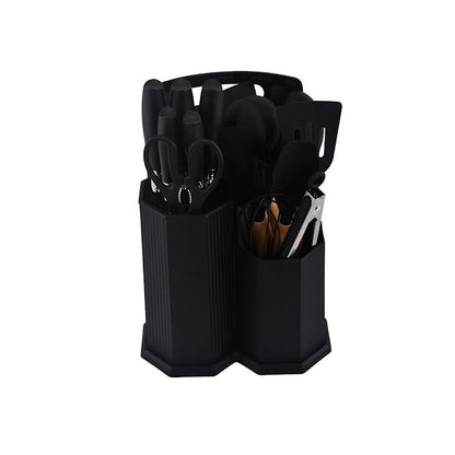 CH 19 Piece Cooking Utensils Set Black