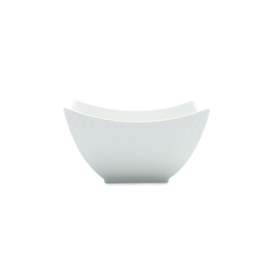 Maxwell & Williams 16cm White Basics Diamonds Square Soup Bowl White