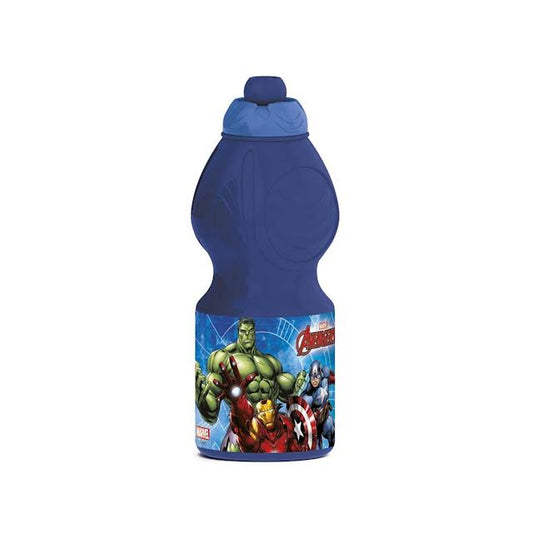 Kitchen Life The Avengers 350ml Travel Bottle Blue