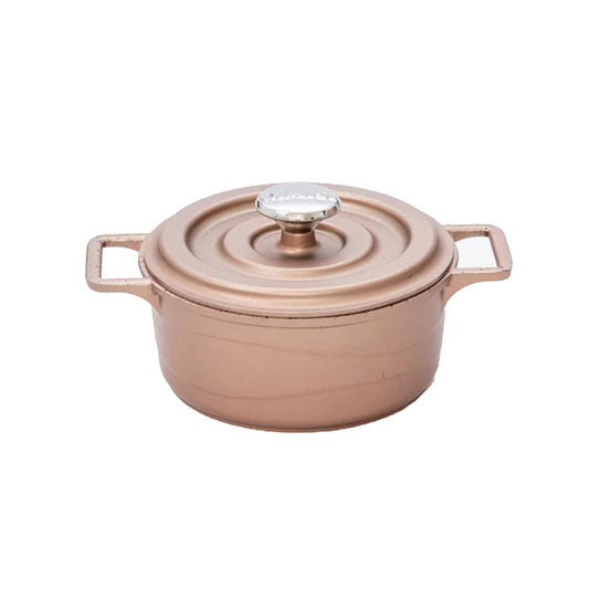 OMS 14cm Mini Granite Cass Deep Pot Copper