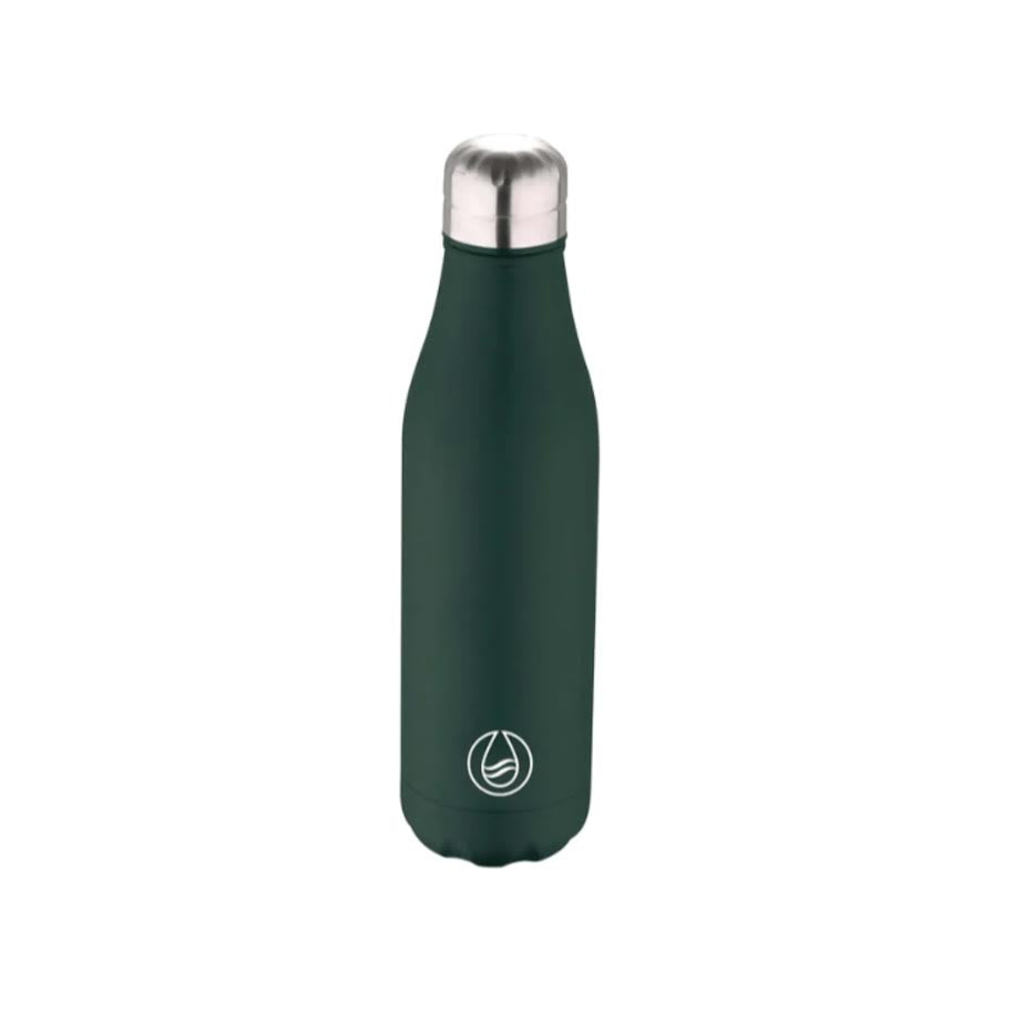 Kitchen Life 500ml Stainless Steel Vacuum Cola Bottle Green