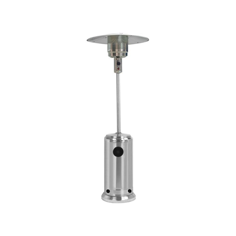 Elba Patio Gas Heater Silver