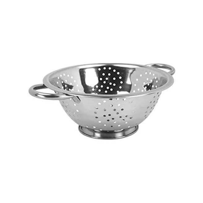 Steel King 28.5cm Stainless Steel Colander Silver