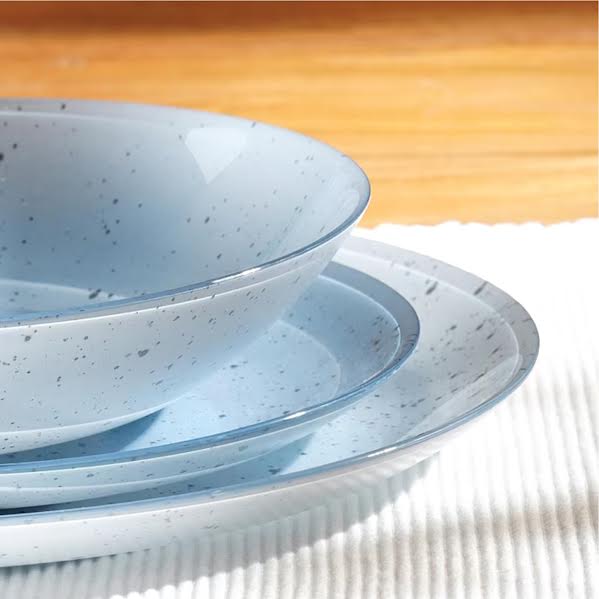 Luminarc Simply Ingmar 46 Piece Dinner Set Blue