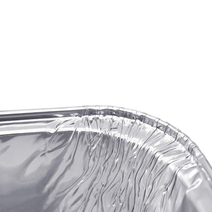 Inpulse Homeware 5 Pack 3.5Lt Aluminum Foil Food Container Set Silver