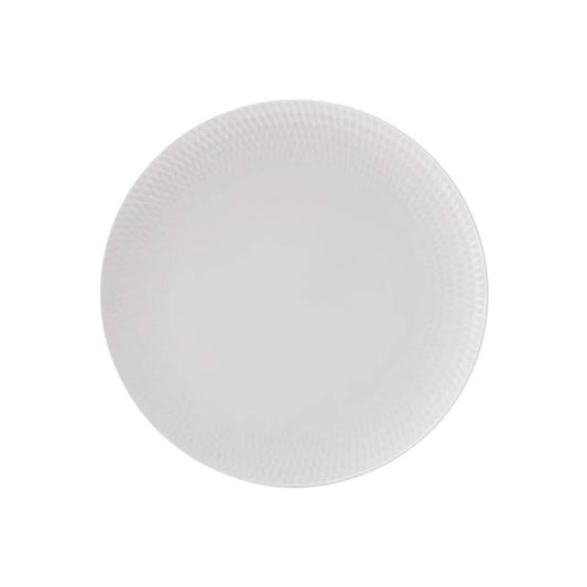 Maxwell & Williams White Basics 27cm Diamonds Dinner Plate White