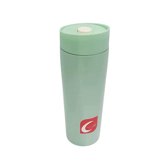 Kitchen Life 400ml Stainless Steel Vacuum Travel Mug Green