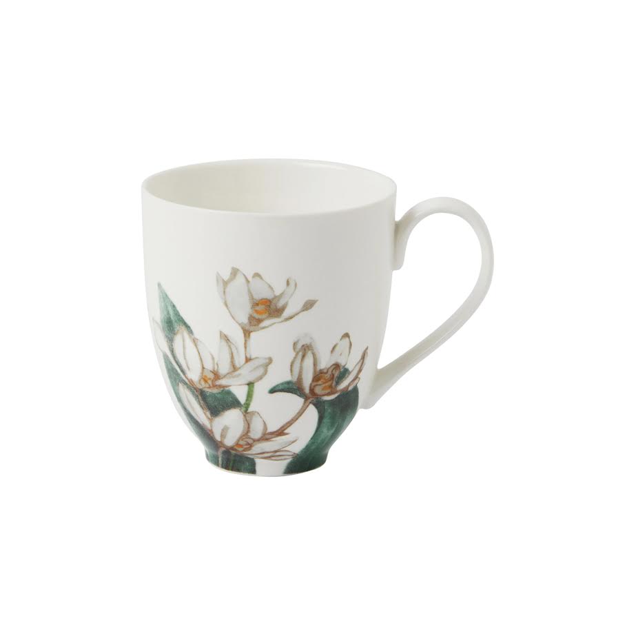 Maxwell & Williams Royal Botanic Gardens Australian Orchids Mug White