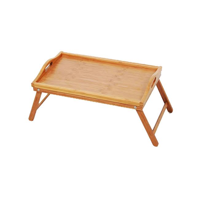 Regent Bamboo Bed Tray with Foldable Legs Brown