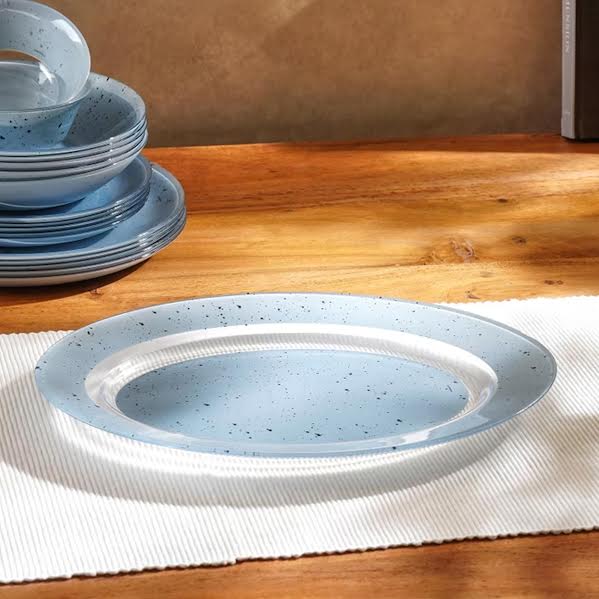 Luminarc Simply Ingmar 46 Piece Dinner Set Blue