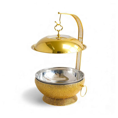 8Lt Chafing Dish Gold