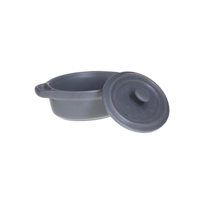 Five Mini Oval Casserole Dish - Grey