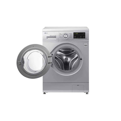 LG 8kg Luxury Front Loader Washing Machine Silver