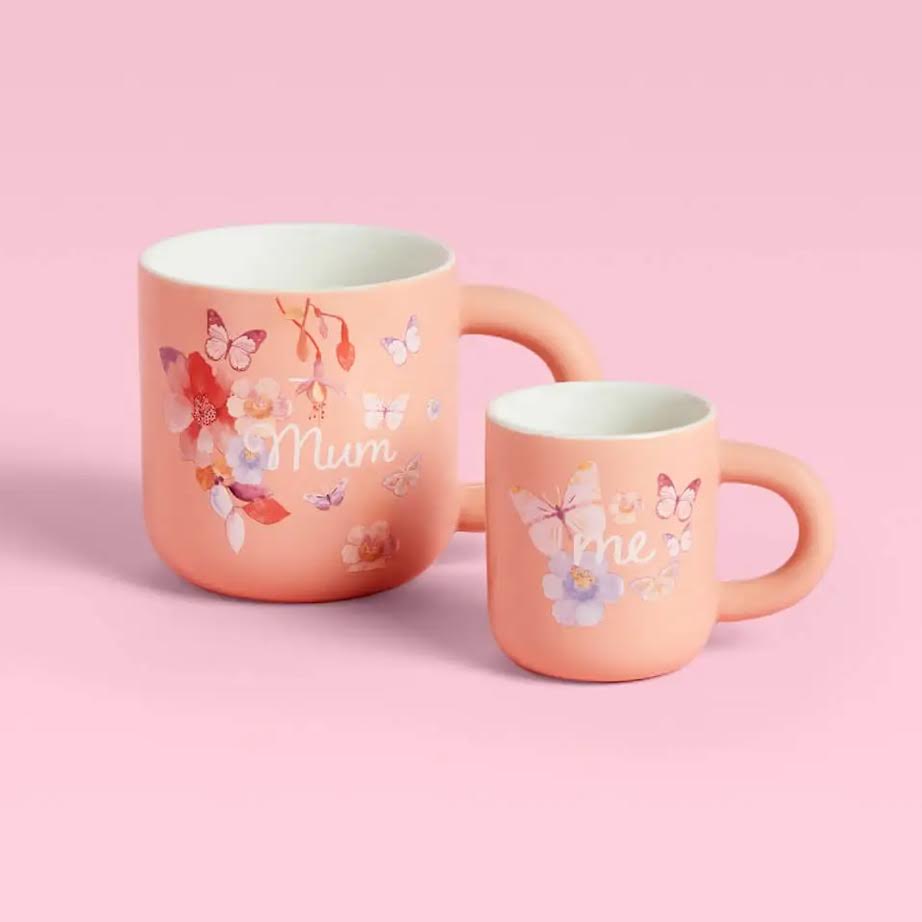 Maxwell & Williams Camilla Mug Mum & Me 2 Piece Apricot