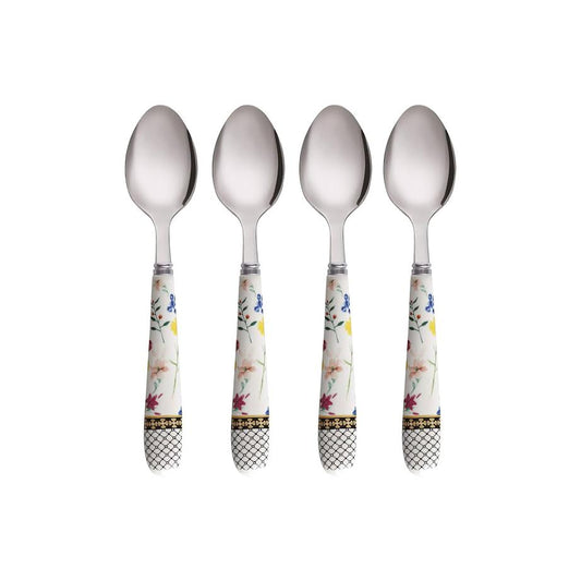 Maxwell & Williams 4 Piece Teas & Cs Teaspoons White