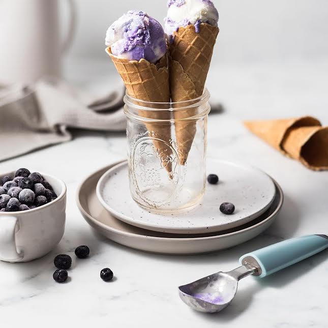 Kitchen Inspire Ice Cream Scoop Blue