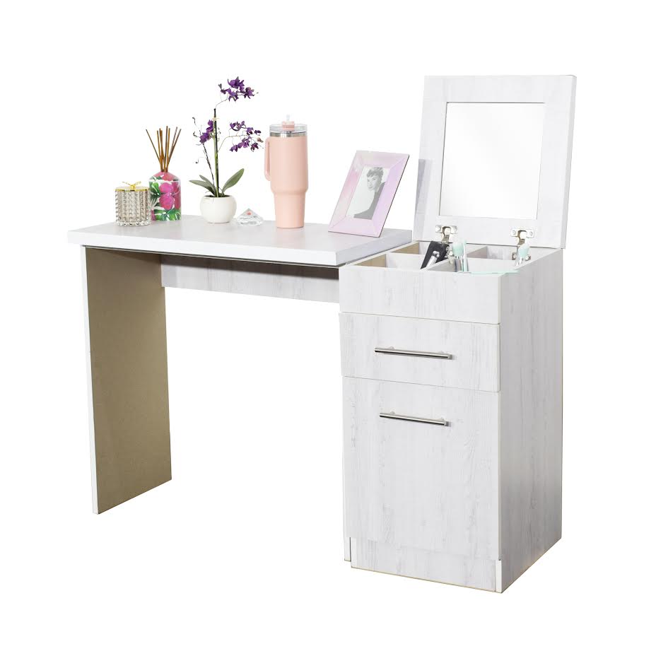 Exotic Designs Multipurpose Dresser - White