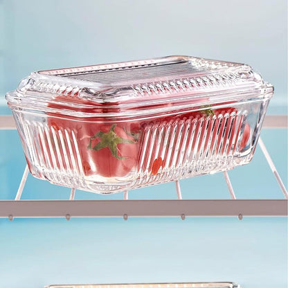 Pasabahce Frigo Butter Dish Clear