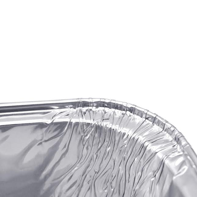 Inpulse Homeware 10 Pack Aluminium Foil Food Container Silver