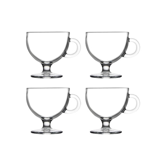 Pasabahce 4 Piece 250ml Vario Ice Cream Cup Set Clear