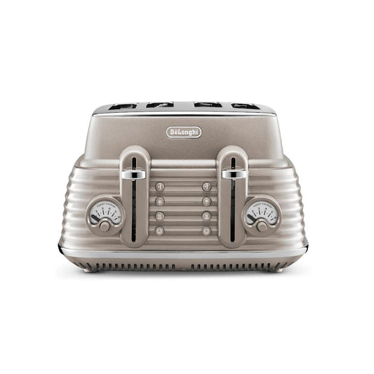 Delonghi Scultura 4 Slice Toaster Beige