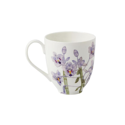 Maxwell & Williams Royal Botanic Gardens Australian Orchids Mug Lilac